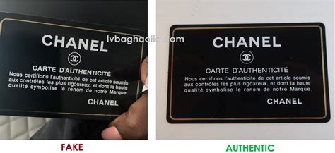 fake chanel on ebay|authenticity card Chanel.